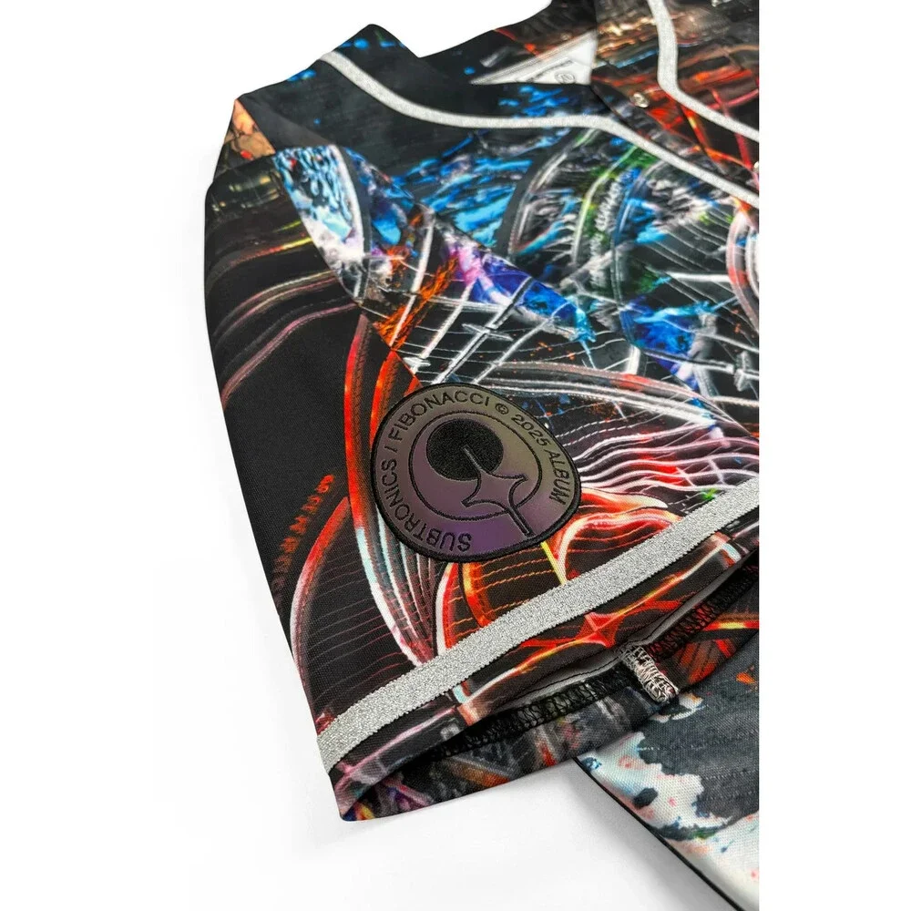 SUBTRONICS - FIBONACCI X AARON BROOKS BASEBALL JERSEY Size XLarge XL
